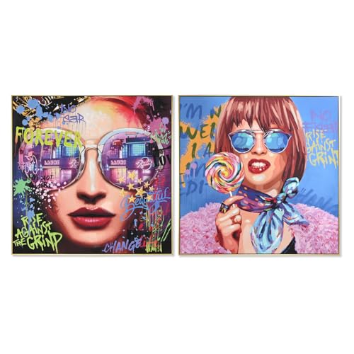 CUADRO LIENZO PS 100X3,5X100 CHICA MODERNO 2 SURT. CUADRO LIENZO PS 100X3,5X100 CHICA MODERNO 2 SURT. von AlexandreHouse