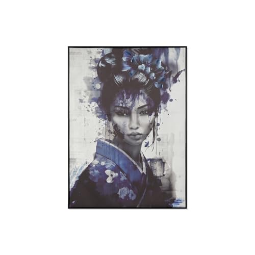 CUADRO LIENZO PS 103X4X143 GEISHA ENMARCADO AZUL CUADRO LIENZO PS 103X4X143 GEISHA ENMARCADO AZUL von AlexandreHouse