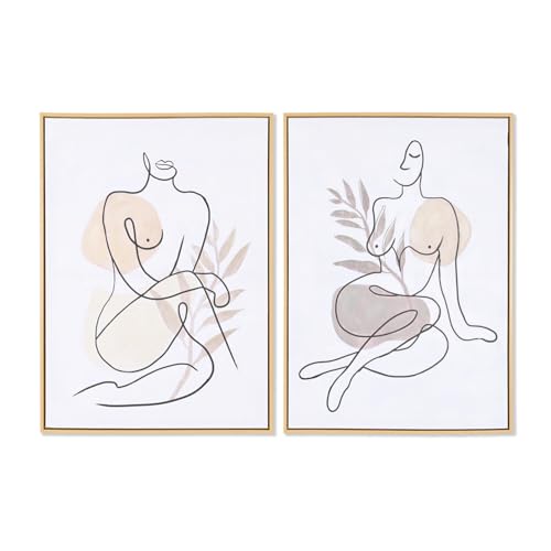 CUADRO LIENZO PS 50X3,5X70 MUJER ABSTRACTO 2 SURT. von AlexandreHouse