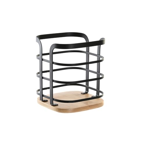 CUBERTERO ACERO BAMBU 12X12X14,5 NEGRO von AlexandreHouse
