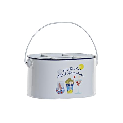 CUBO METAL 24,5X17X13 BLANCO von AlexandreHouse