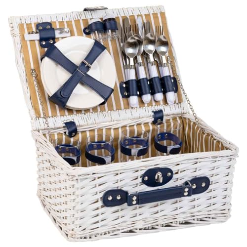 Cesta De Picnic 4 Servicios Marron Cesta De Picnic 4 Servicios Marron von AlexandreHouse