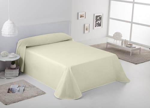 Colcha/Cubrecama RÚSTICO LISOS con hilo tintado color Crema para cama de 90 cm Colcha/Cubrecama RÚSTICO LISOS con hilo tintado color Crema para cama de 90 cm von AlexandreHouse