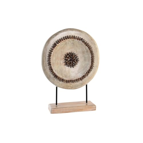DECORACION ALBASIA HIERRO 39X12X55 CIRCULO BEIGE von AlexandreHouse
