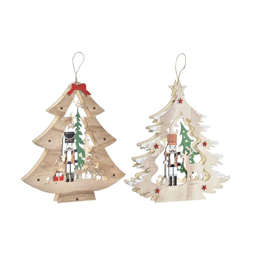 DECORACION COLGANTE MADERA 27X3X29 ARBOL 2 SURT. DECORACION COLGANTE MADERA 27X3X29 ARBOL 2 SURT. von AlexandreHouse