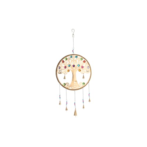 DECORACION COLGANTE METAL 33X1X77 ARBOL DE LA VIDA von AlexandreHouse