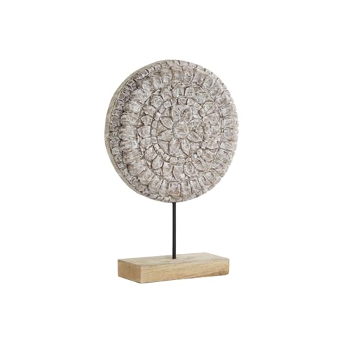DECORACION MANGO HIERRO 30X9X42 ROSETA DESGASTADO von Redesyn
