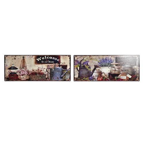 DECORACION PARED METAL 50X1X20 LAVANDA 2 SURT. von AlexandreHouse