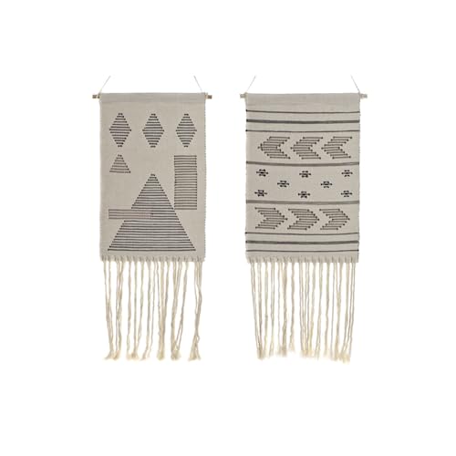 DECORACION PARED SET 2 ALGODON 46X1X64 GEOMETRICO DECORACION PARED SET 2 ALGODON 46X1X64 GEOMETRICO von AlexandreHouse
