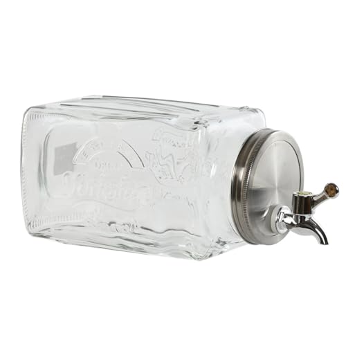 DISPENSADOR BEBIDAS CRISTAL METAL 13X13,5X32,5 3L DISPENSADOR BEBIDAS CRISTAL METAL 13X13,5X32,5 3L von AlexandreHouse