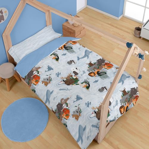 Dúo de funda nórdica Animals Impresión digital - Cama de 105 cm. von AlexandreHouse