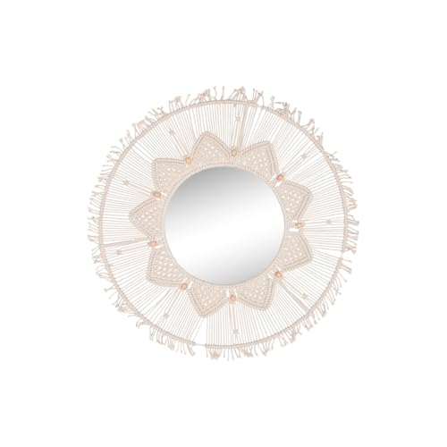 ESPEJO MACRAME CRISTAL 76X1X76 BEIGE ESPEJO MACRAME CRISTAL 76X1X76 BEIGE von AlexandreHouse