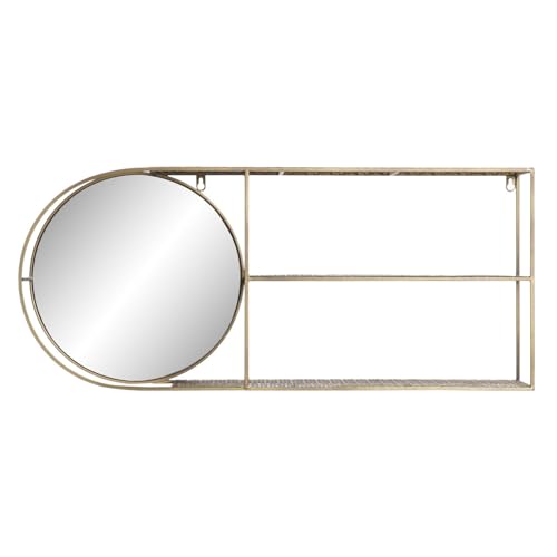 ESPEJO METAL ESPEJO 80X13X35 DORADO ESPEJO METAL ESPEJO 80X13X35 DORADO von AlexandreHouse