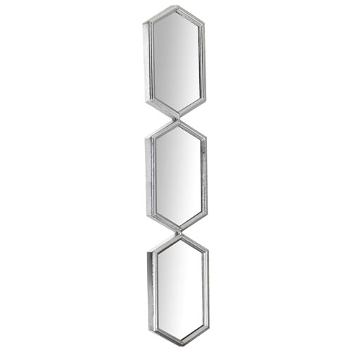 ESPEJO METAL PLATEADO 16X4,5X88CM von AlexandreHouse