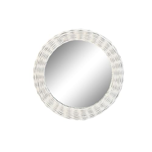 ESPEJO MIMBRE CRISTAL 63X4X63 60 TRENZADO BLANCO ESPEJO MIMBRE CRISTAL 63X4X63 60 TRENZADO BLANCO von AlexandreHouse