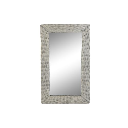 ESPEJO MIMBRE ESPEJO 87X4X147 TRENZADO GRIS von AlexandreHouse