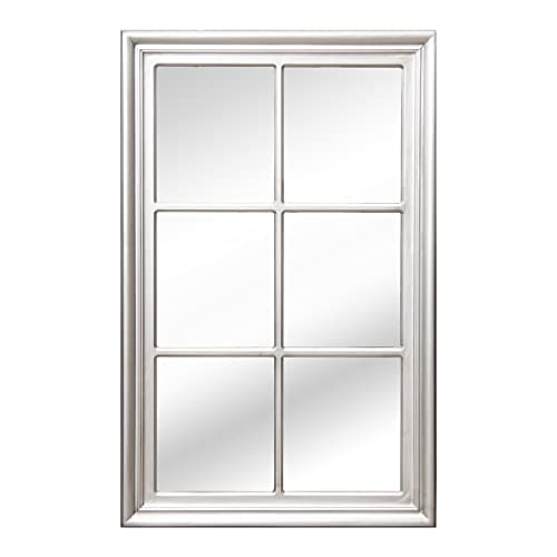 ESPEJO PARED MADERA EUCALIPTOPLATEADO 70X4X110CM,CADA PARTE:26X30CM von AlexandreHouse