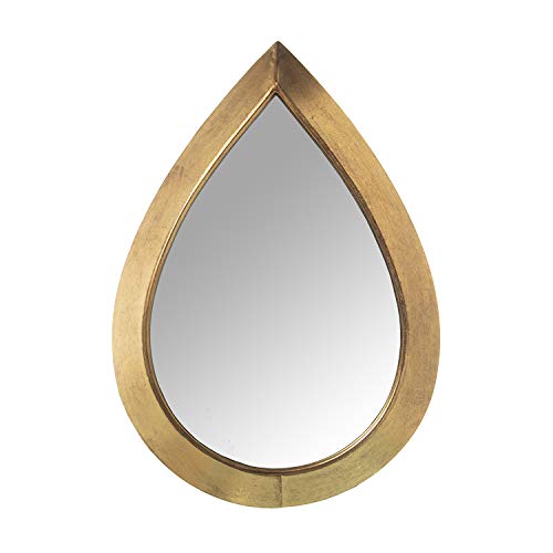 ESPEJO PARED METAL 40X58CM DORADO 40X4X58CM von AlexandreHouse