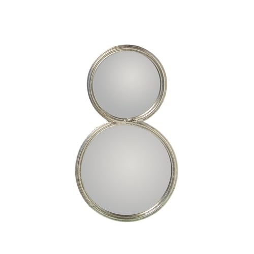 ESPEJO PARED METAL PLATEADO 2CIRCULOS, HIERRO_26X2X45CM,INT:1X°22+1X°16,5CM ESPEJO PARED METAL PLATEADO 2CIRCULOS, HIERRO_26X2X45CM,INT:1X°22+1X°16,5CM von AlexandreHouse
