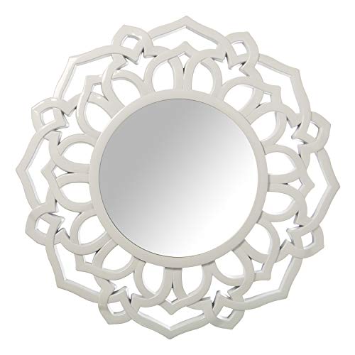 ESPEJO RESINA BLANCO °60X3CM, INT:°29CM von AlexandreHouse