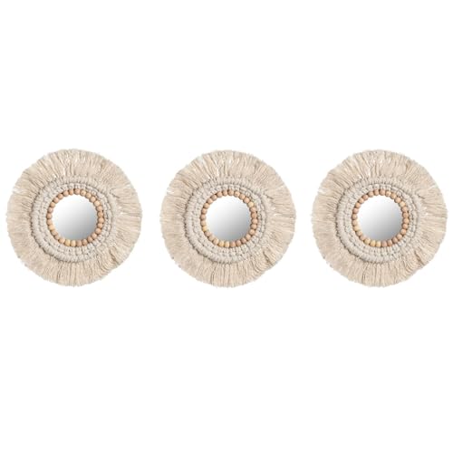 ESPEJO SET 3 ALGODON CRISTAL 20X1X20 BLANCO von AlexandreHouse