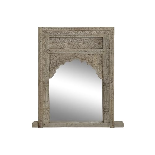 ESPEJO TECA 60X10X85 TALLAS ANTIGUAS NATURAL von AlexandreHouse
