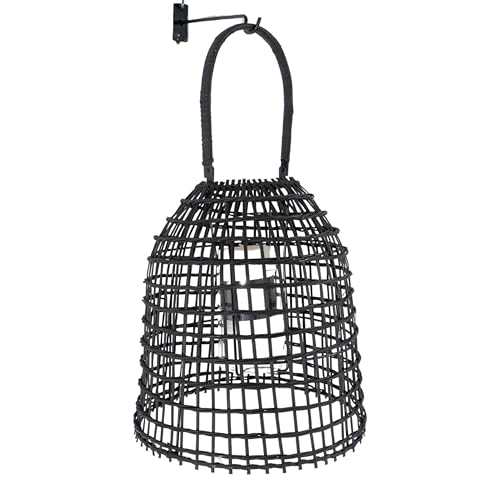 FAROL RATTAN NEGRO C/SOP PARED METAL FAROL RATTAN NEGRO C/SOP PARED METAL von AlexandreHouse