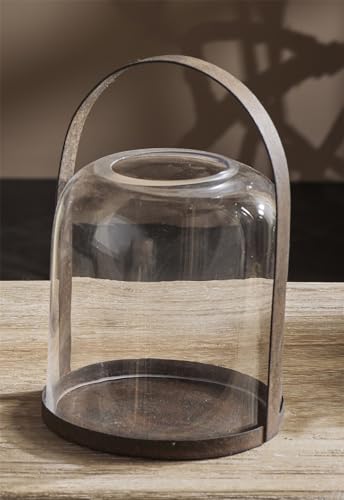 FAROL RUSTICO METAL/VIDRIO 20 CMS. 13dx20 cms von AlexandreHouse