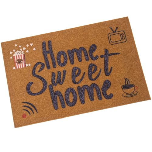 FELPUDO POLIÉSTER C/TRASERA PVC HOME SWEET HOME- 40X60X1CM von AlexandreHouse