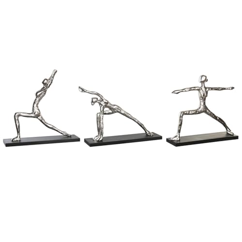 FIGURA ALUMINIO MDF 33X10X35 YOGA 3 SURT von AlexandreHouse