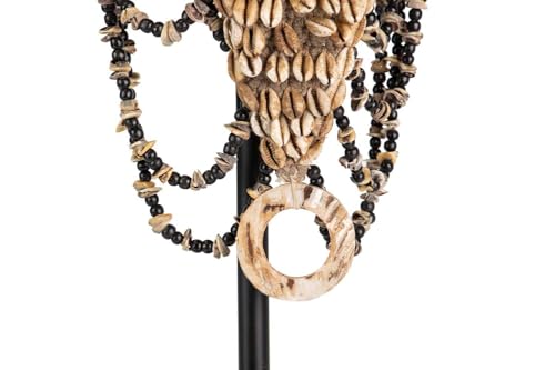 FIGURA DECORATIVA CONCHAS MAD. NATURAL 27x20x98 CM von AlexandreHouse