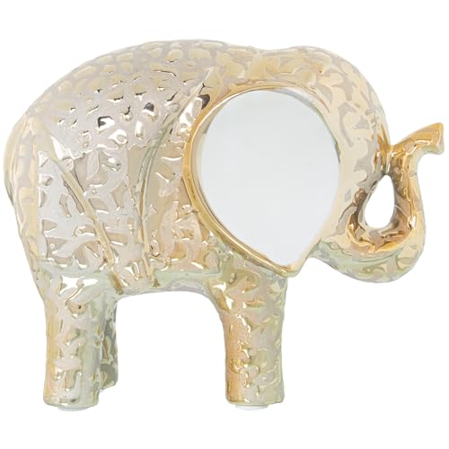 FIGURA ELEFANTE CERAMICA DORADO/BLANCO_21X9X17CM FIGURA ELEFANTE CERAMICA DORADO/BLANCO_21X9X17CM von AlexandreHouse