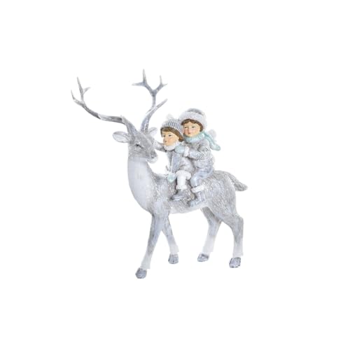 FIGURA RESINA PURPURINA 17X7X20 RENO GRIS FIGURA RESINA PURPURINA 17X7X20 RENO GRIS von AlexandreHouse