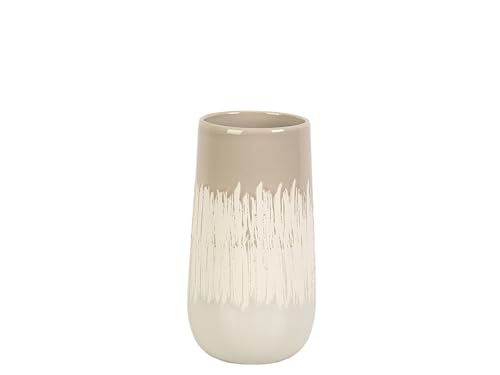 FLORERO CERAMICA BISCUIT CREMA/GRIS von AlexandreHouse