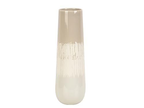 FLORERO CERAMICA BISCUIT CREMA/GRIS von AlexandreHouse