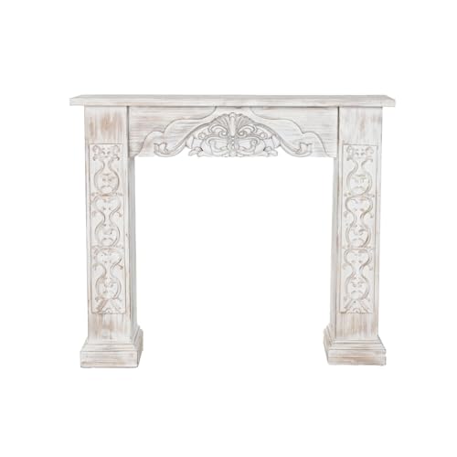 FRONTAL CHIMENEA ABETO MDF 110,5X23,5X100,5 von AlexandreHouse