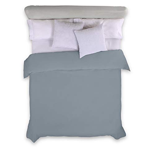 FUNDA NORDICA color acero Cama de 150/160 (1 pieza) - 100% algodón - 144 hilos. Gramage: 115 von AlexandreHouse