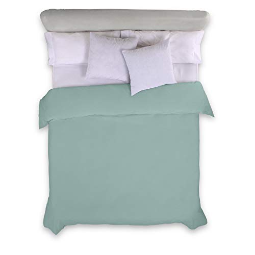 FUNDA NORDICA color aqua Cama de 135/140 (1 pieza) - 100% algodón - 144 hilos. Gramage: 115 von AlexandreHouse