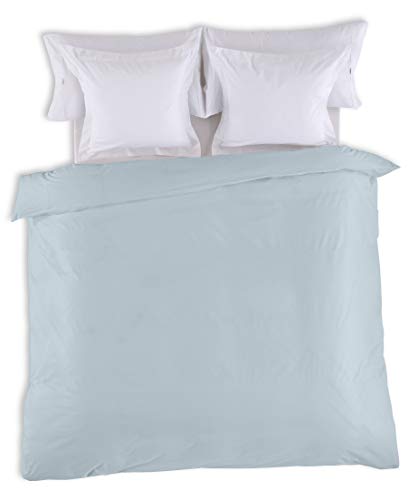 FUNDA NORDICA lisa color azul celeste Cama de 105 (1 pieza) - 50% algodón / 50% poliéster - 144 hilos. Gramage: 115 von AlexandreHouse