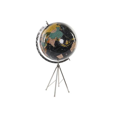 GLOBO TERRAQUEO PLASTICO METAL 31X33X60 30 PIE von Redesyn