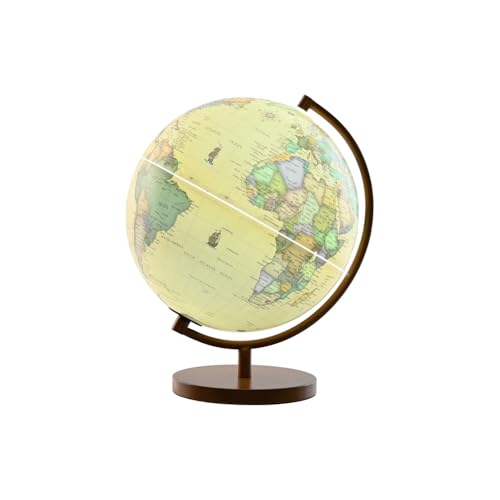 GLOBO TERRAQUEO PVC 26X25X34 CON LUZ MARRON von AlexandreHouse