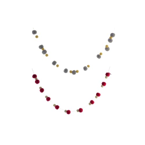 GUIRNALDA POLIESTER 170X10X10 POMPONES 2 SURT. von Redesyn