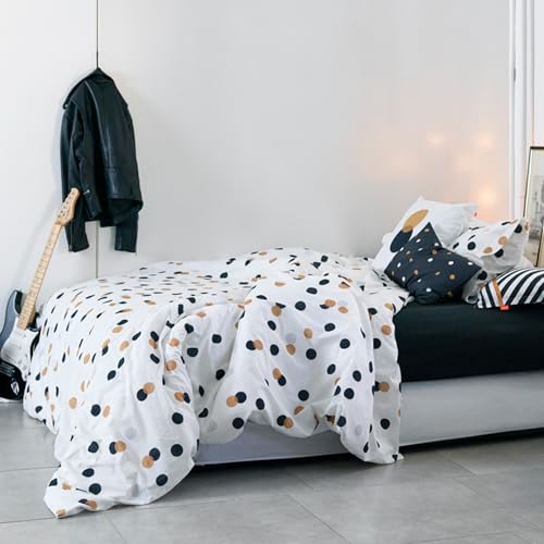 Golden dots Funda nórdica 140x200 cm (Cama 80) von AlexandreHouse