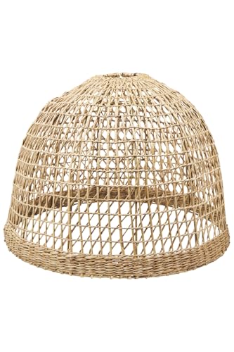 HANDMADE - NATURAL GRASS LAMP SHADE DOMED SHAPE von AlexandreHouse