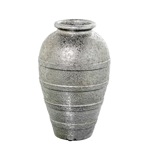 JARRÓN CERÁMICA 40CM PLATEADO_°26X40CM von AlexandreHouse
