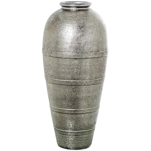 JARRÓN CERÁMICA 80CM PLATEADO_°34X80CM von AlexandreHouse