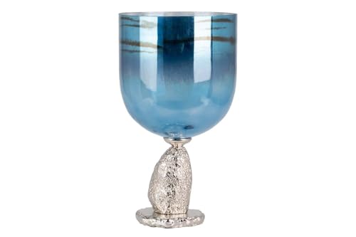 JARRON CRISTAL/ALUMINIO DORADO 25x25x101 CM JARRON CRISTAL/ALUMINIO DORADO 25x25x101 CM von AlexandreHouse
