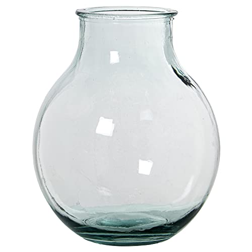 JARRÓN VIDRIO RECICLADO 12L TRANSPARENTE °29X36CM von AlexandreHouse