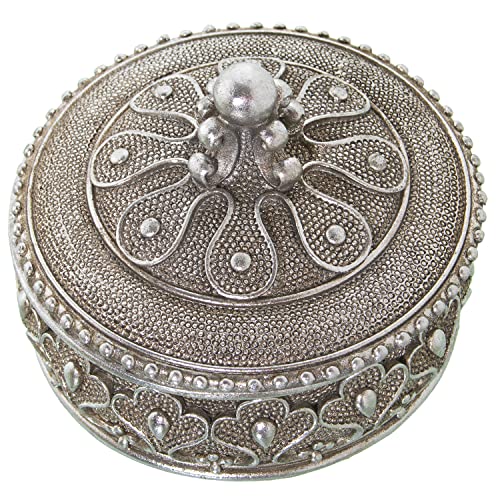 JOYERO RESINA PLATEADO °14X10CM JOYERO RESINA PLATEADO °14X10CM von AlexandreHouse