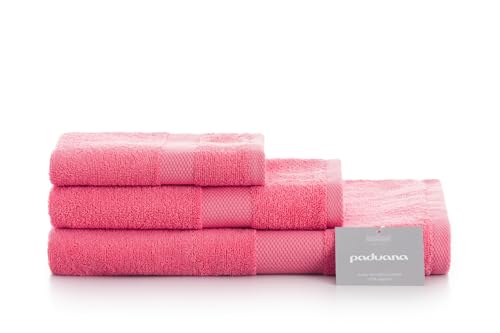JUEGO TOALLA ALGODON 500 GR 3 PIEZAS (DUCHA) 334 FUCSIA PADUANA von AlexandreHouse